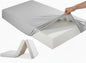 Stretchy Twin Fitted Sheet for 4 Inch Low Profile Mattress by ABSENK