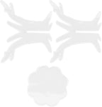 3Pcs DIY Silicone Flower Pot Shelf Mold Easy Demoulding Unique Shape Suitable for Resin Crafts (Branch Mold 60-730)