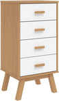 Scandinavian Style Bedside Table by Unknown