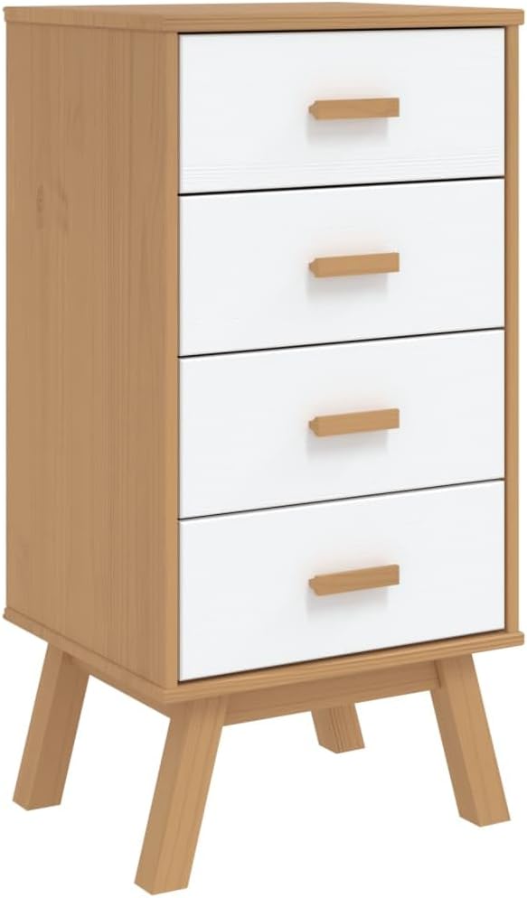 Scandinavian Style Bedside Cabinet - Image 2