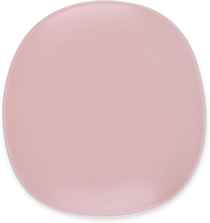 Stone lain Delilah Salad Plate 6-Piece Dish Set, Porcelain, Blush, 6 Salad Plates
