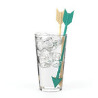 TrueZoo 4217 Arrow Stir Sticks, 0.2" Height, 2" Width, 8" Length (Pack of 12)