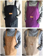 Artist apron/Long apron - Red