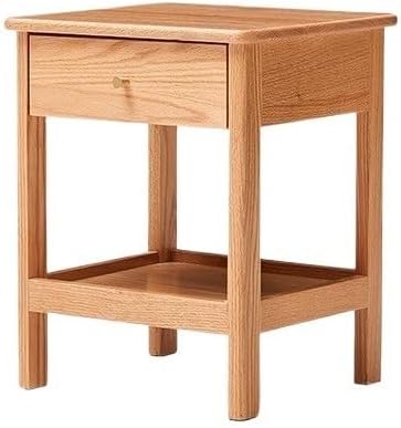 Snack Table Chinese Style Solid Wood Bedside Table Modern Minimalist Bedroom by Unknown