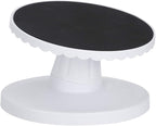 Topyond Cake Turntable for Decorating, 9.1in Adjustable Cake Spinner Stand, Nonslip Cake Turn Table, Rotating Cake Stand for Baking Cake Decorating Supplies