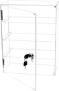 4 Shelf Clear Acrylic Display Case by Tozcozus