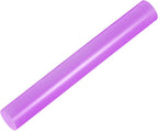 HARFINGTON Acrylic Clay Roller 8 Inch x 1 Inch Solid Non-Stick Plastic Round Tube Roller Polymer Clay Rod Fondant Rolling Pin for Shaping, Sculpting, Modeling DIY Crafts, Purple