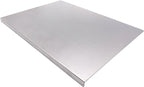 Stainless Steel Cutting Boards for The Kitchen, Suitable for Meat, Fruits, Vegetables, Bread, and Baking Large-sized Cutting Boards (40 x 30cm/15.7 x 11.8 in)