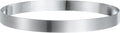 HARFINGTON Round Cake Ring 7.87 x 1 Inch Seamless Stainless Steel Pastry Mousse Dessert Ring Mirror Coating for Baking Cooking English Muffins Crumpet Making Tool