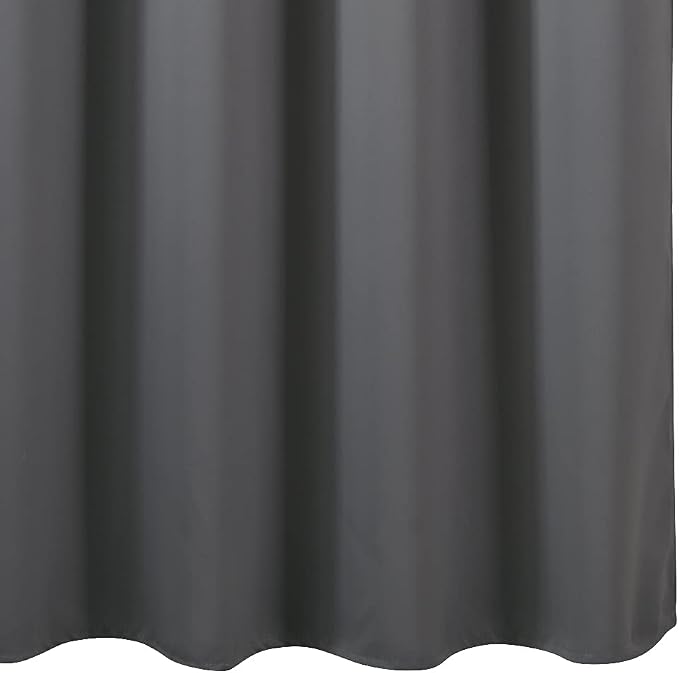Blackout Curtains 66 x 84 inch/Frost Grey Curtains Set of 2 Panels/Thermal - Image 9