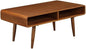 Boraam Zebra Series Halmstad Coffee Table, Rich Walnut by Boraam