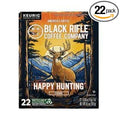 Black Rifle Coffee Company Happy Hunting Dark Roast Coffee Pods – Tasting Notes of Chocolate, Walnut & Maple – Single Serve K-Cup Compatible, 22 Single Serve K Cups