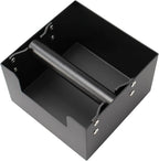 Espresso Knock Box, Stainless Steel Coffee Grind Knock Box Ground Waste Bin Container with Rubber Knocking Bar for Coffee Maker Machine