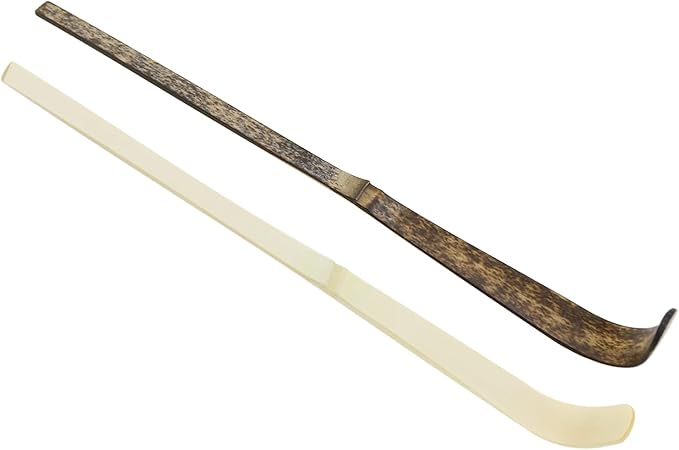 Heyous 2PCS Multifunctional Bamboo Matcha Spoon 18cm Whisk/Spice/Seasoning/Coffee Scooping Tool Suitable for Home Office Restaurant