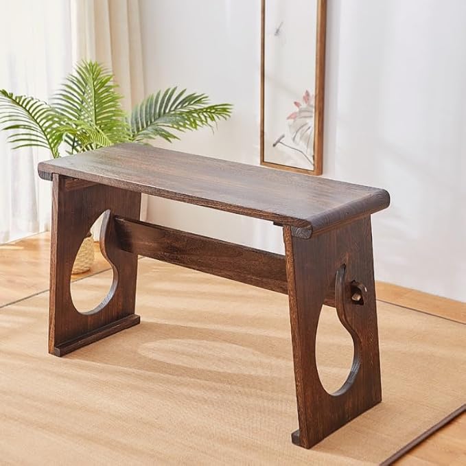 Asian Style Wooden Coffee Table Vintage Guqin Table Japanese Tea/Sofa/Table - Image 2