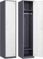 Metal Locker for Home, Dressing Room, Lockable Locker Cabinet by Anxxsu