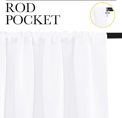 NICETOWN RV Curtains for Camper & Kitchen Windows, Light Filtering Curtains & - Image 3