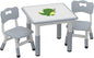 GAOMON Kids Table and 2 Chairs Set by GAOMON