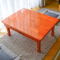 Folding Solid Wood Low Table by Unknown