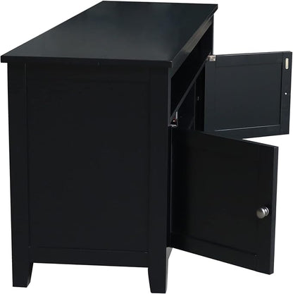 IC INTERNATIONAL CONCEPTS Solid Wood Entertainment/TV Stand - Image 8