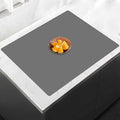 24"x24"(60cmx60cm) Silicone Mat for Kitchen Counter, Heat Resistant Non-Slip Countertop Protector, Waterproof Silicone Craft Mat for Kitchen Island, Dark Gray
