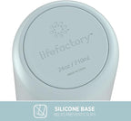 Lifefactory 32-Ounce Stainless Steel Vacuum-Insulated Sport Bottle, Mint