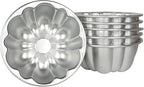 Weilan Cup Cake Molds Aluminum Molds for Jello Pudding Pan Cupcake Muffin Cups Cake Tartlets Nonstick for Steaming and Baking