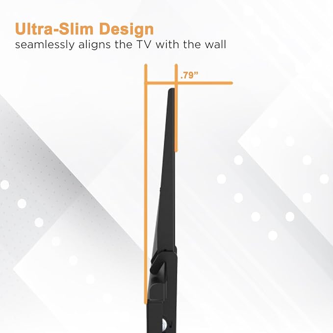 Ultra Slim Tilt TV Wall Mount Bracket - Image 2