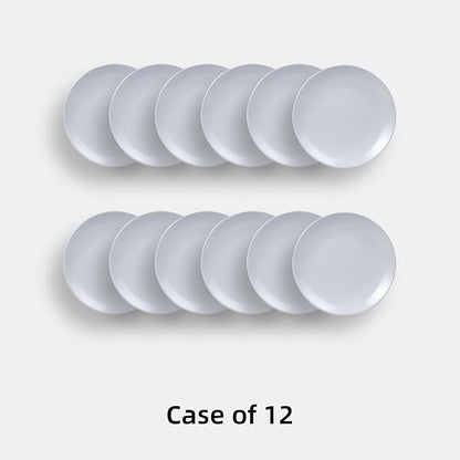 Stoneware Coupe Commercial Grade Dinnerware, Matte White Plate 11.25", Case of 12