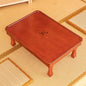 Korean Solid Wood Square Folding Coffee Table, Low Dining Table by Unknown