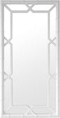 Mirror, Bamboo-Look Solid Wood Frame, Full Length by SORBARIA