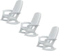 Semco Rockaway Heavy-Duty Outdoor Rocking Chair w/Low Maintenance All-Weather by Semco