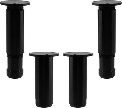4 PCS Metal Adjustable Furniture Sofa Legs, Heavy Duty Bed Frame Center Support by UTALIND