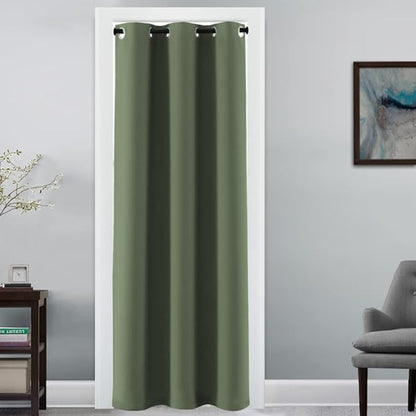 H.VERSAILTEX Doorway Curtain Blackout Closet Door Curtain Room Divider Window by HVERSAILTEX