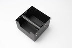 Espresso Knock Box, Stainless Steel Coffee Grind Knock Box Ground Waste Bin Container with Rubber Knocking Bar for Coffee Maker Machine