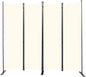 Room Divider 6FT Portable Room Dividers and Folding Privacy Screens, 4 Panel by HOMSCREENER