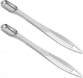 2 Pcs 1/4 Teaspoon(1.25 mL | 1/4 Tsp | 1/16 Tbsp | 1.25 cc | 1/32 oz) Stainless Steel Single Measuring Spoon, Long Handle Metal Measuring Spoon, Kitchen Gadgets for Cooking & Baking