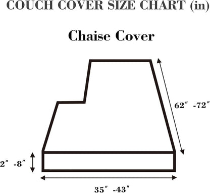 Sofa Covers Couch Covers for Sofa Pet Friendly Couch Cushion Covers Universal - Image 2