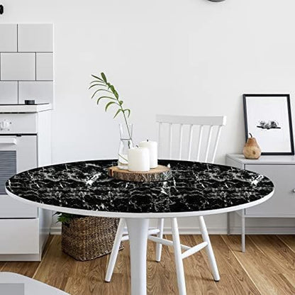 Arthome Black Marble Contact Paper, Peel and Stick Black Paper, Self Adhesive - Image 6