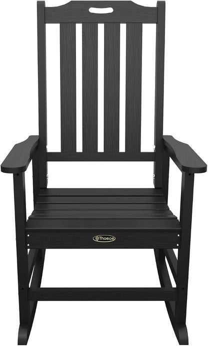 THOEOE Oversized Rocking Chair Set of 8, Outdoor Rocking Chair - Image 8