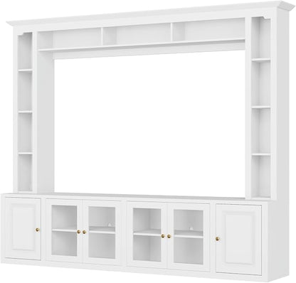 Merax Minimalist Entertainment Center Set - Image 7
