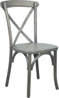 EMMA + OLIVER 2-Pack Wooden X-Back Dining Chair by EMMAOLIVER