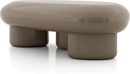 24/7 Shop at Home Kavren Modern 37-inch 3-Piece Oval Glossy Low Profile Coffee - Image 14