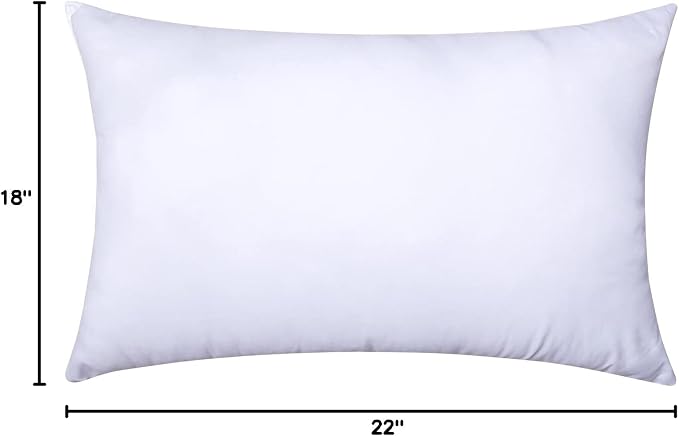 MIULEE 18x22 Inch Throw Pillow Insert - Image 8