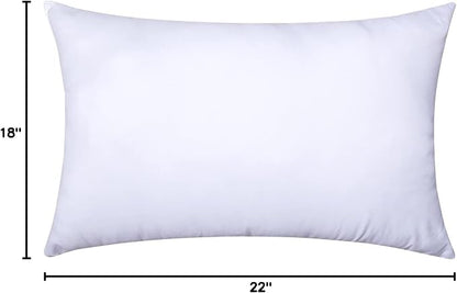 MIULEE 18x22 Inch Throw Pillow Insert - Image 8