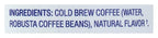 Nguyen Coffee Supply Classic Black Cold Brew Coffee, 7.5 FZ