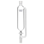 Labasics 500 ml Pressure Equalizing Addition Funnel, Borosilicate Glass Dropping Funnel 24/40 Joint with PTFE Stopcock for Laboratory