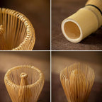 Matcha Whisk，Bamboo Whisk For Matcha Tea ，Bamboo Matcha Whisk 100 Prong，Matcha Bamboo Whisk 100% Natural Handcrafted