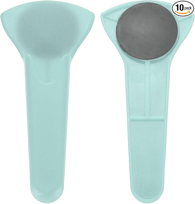 uxcell 2 Pcs Magnetic Scissor Holder, 7.48" x 3.46" Plastic Scissors Cover Durable Waterproof Protector Portable with Round Magnetic Absorber for Kitchen Shears, Blue