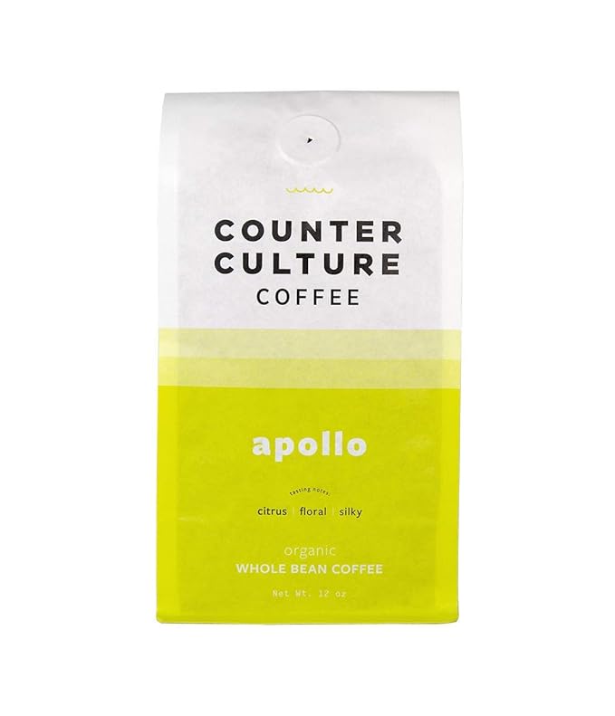 Counter Culture Coffee - Fresh Roasted Certified Organic Whole Bean Coffee (Kosher) (Apollo)